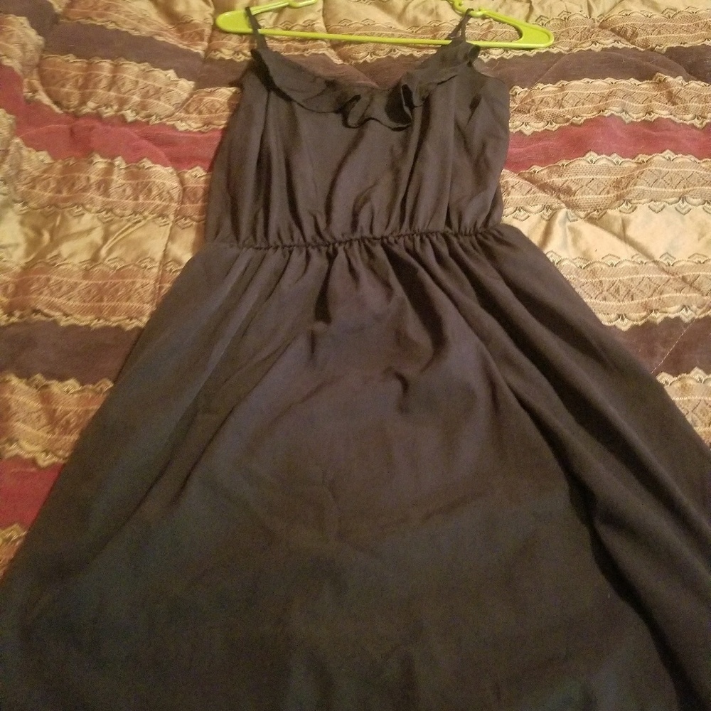 Simple and cute black dress